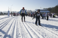 В Первоуральске прошла самая массовая за последние годы «Лыжня России»