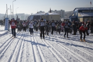 В Первоуральске прошла самая массовая за последние годы «Лыжня России»