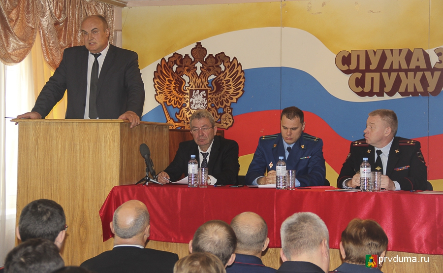 Глава Первоуральска принял участие в традиционном оперативном совещании правоохранителей