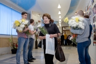 Наталья Воробьева пожелала женщинам-ветеранам душевного тепла