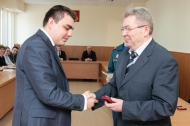 Николай Козлов награжден медалью «XXV лет  МЧС России»