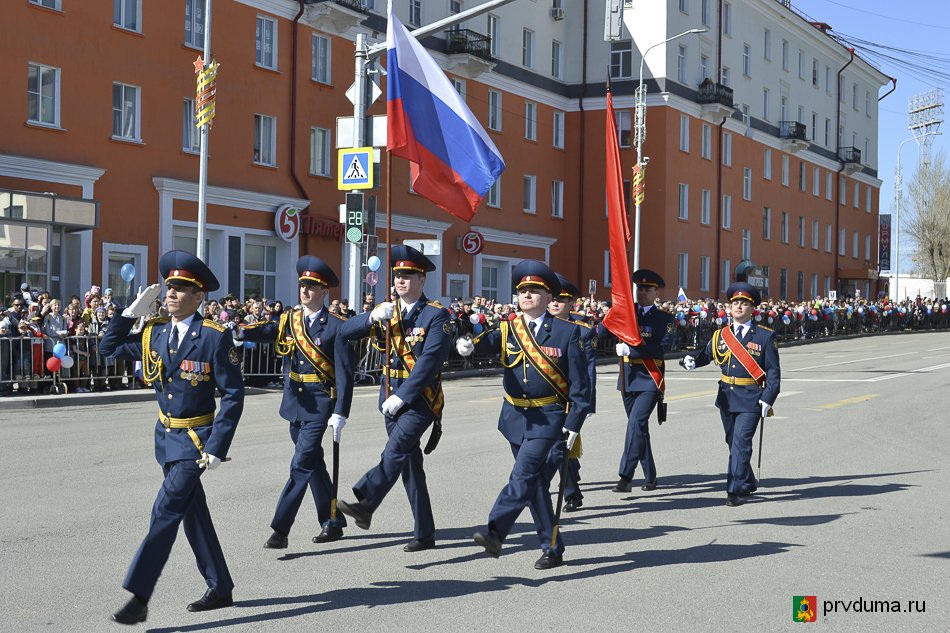 В Первоуральске отпраздновали 77-годовщину Великой Победы
